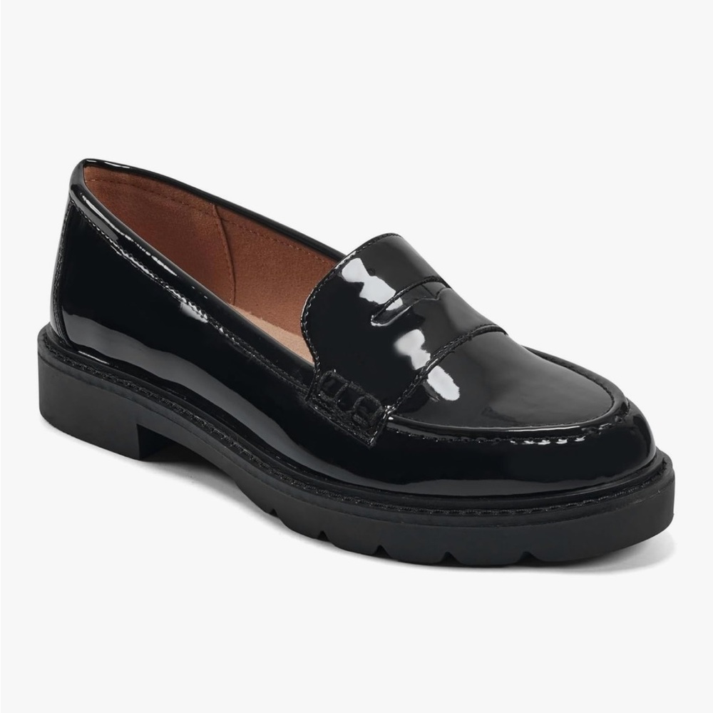 Rockport Women's Kasey Penny Loafers Flat Patent Leather